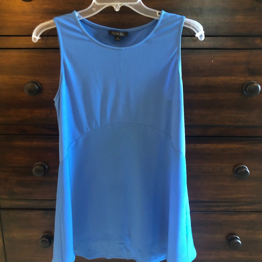 Rachel Zoe Maternity Blue Sleeveless Top XS